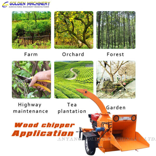 wood chipper application