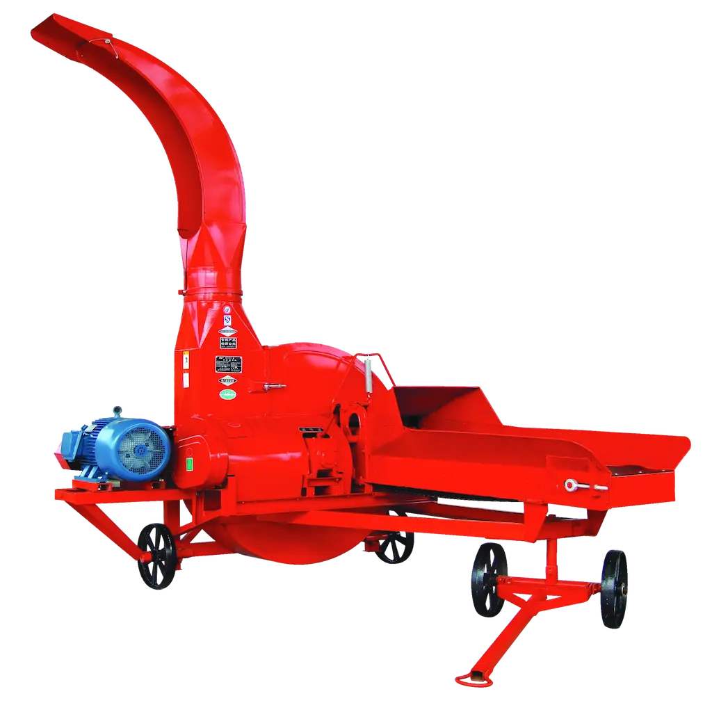 FC-9a-chaff-cutter Chaff cutter machine in operation